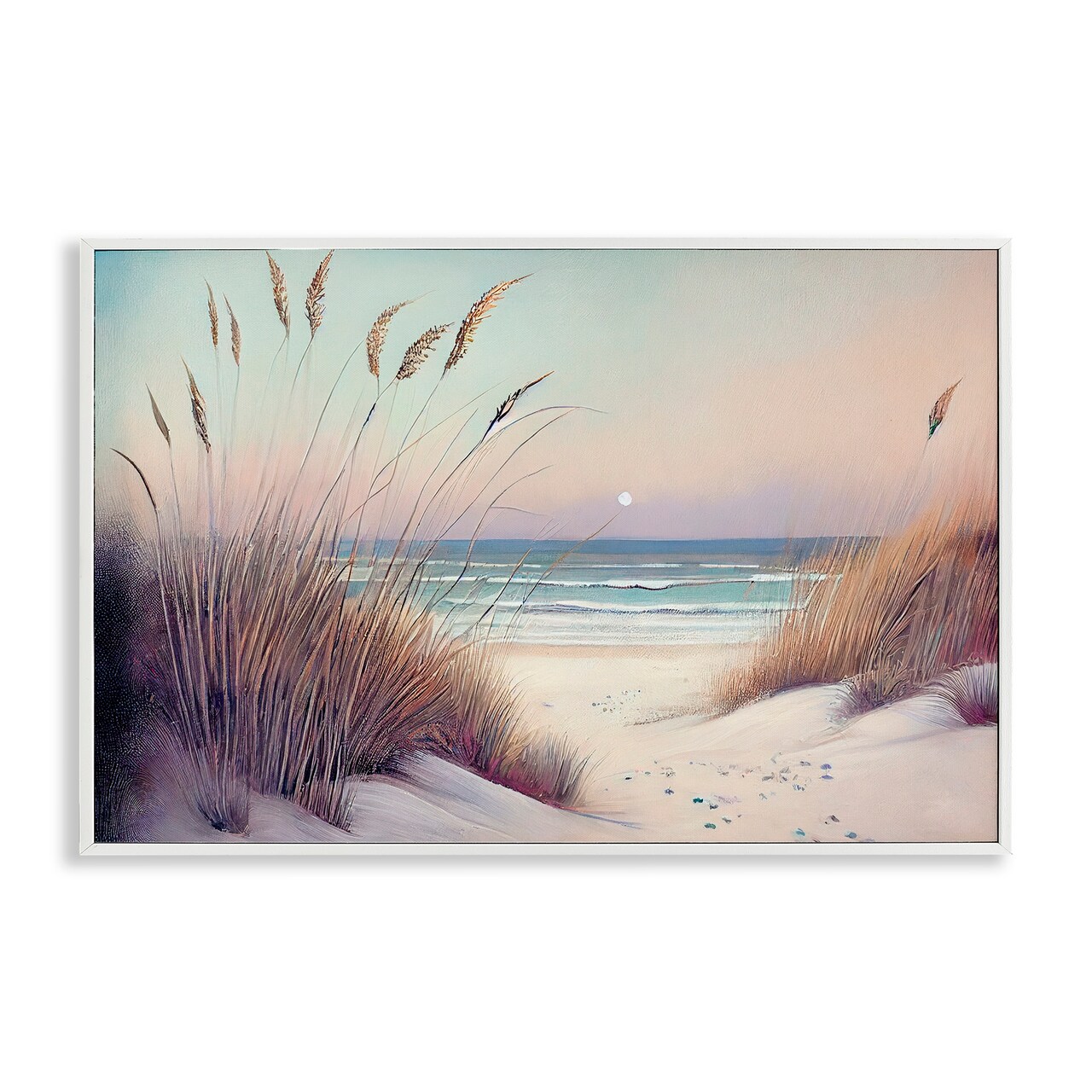 Stupell Industries Euphoria Beach Dunes View Framed Giclee, design by Sasha